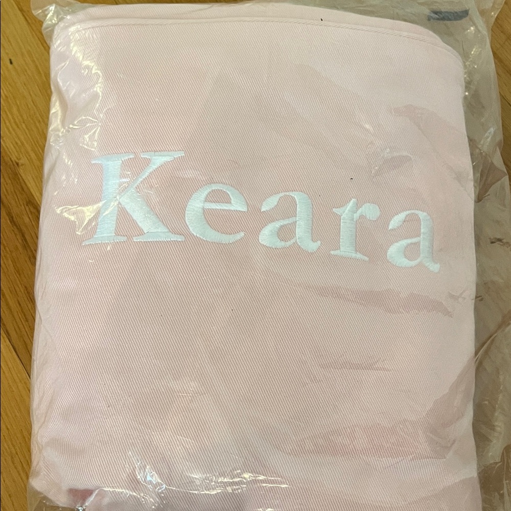 Pink Pottery Barn Anywhere Chair cover